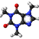 The caffeine molecule.